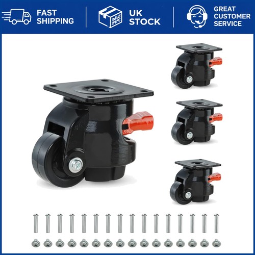 Heavy duty leveling casters - heavy,