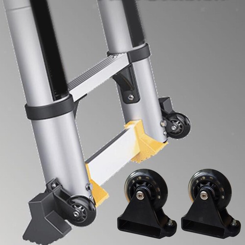 Ladder leveling casters - 2x,